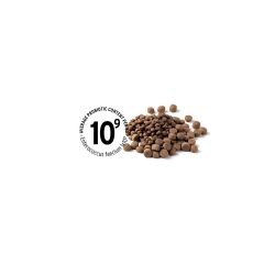 Pet food containing pre- and probiotics