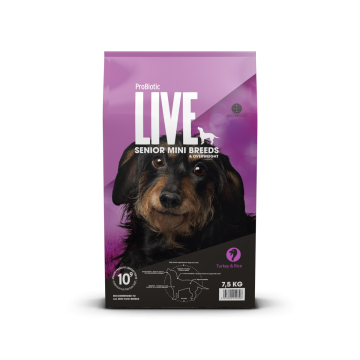 ProBiotic LIVE Senior & Overweight Mini Breeds Turkey